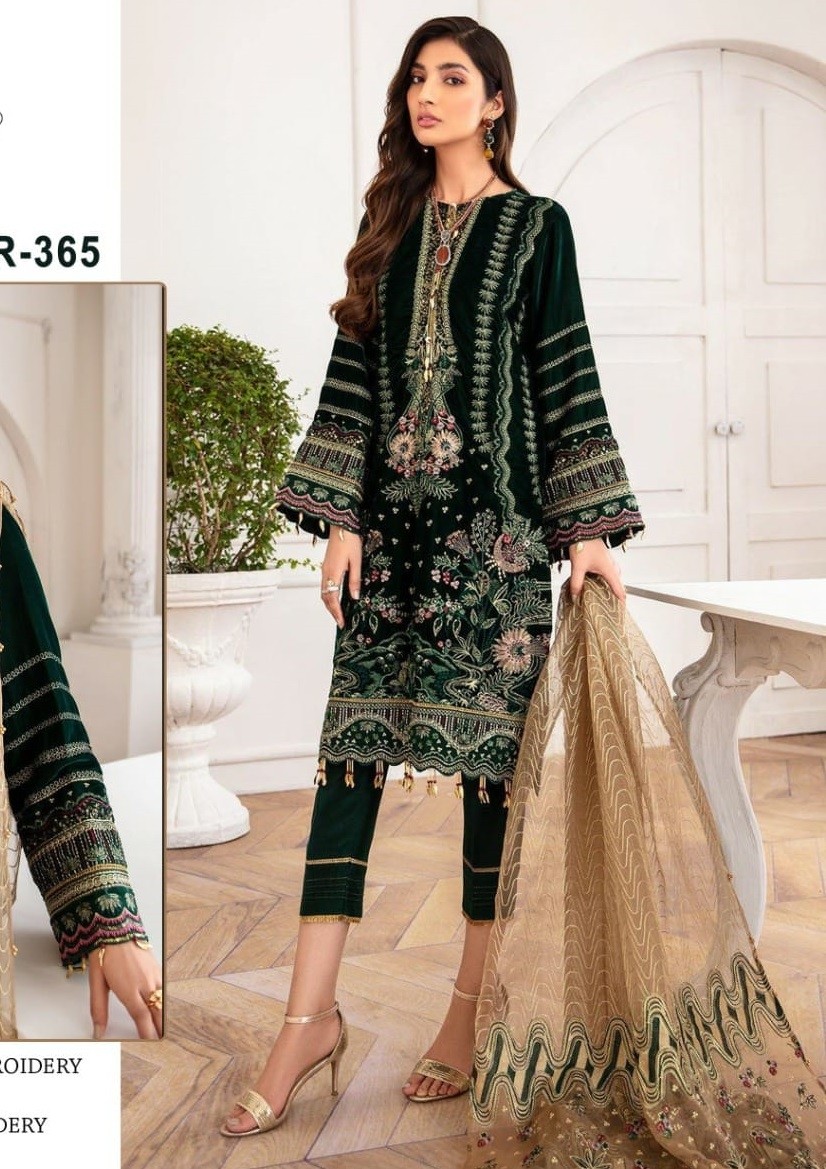 Ramsha designer suits 2019 new arrivals