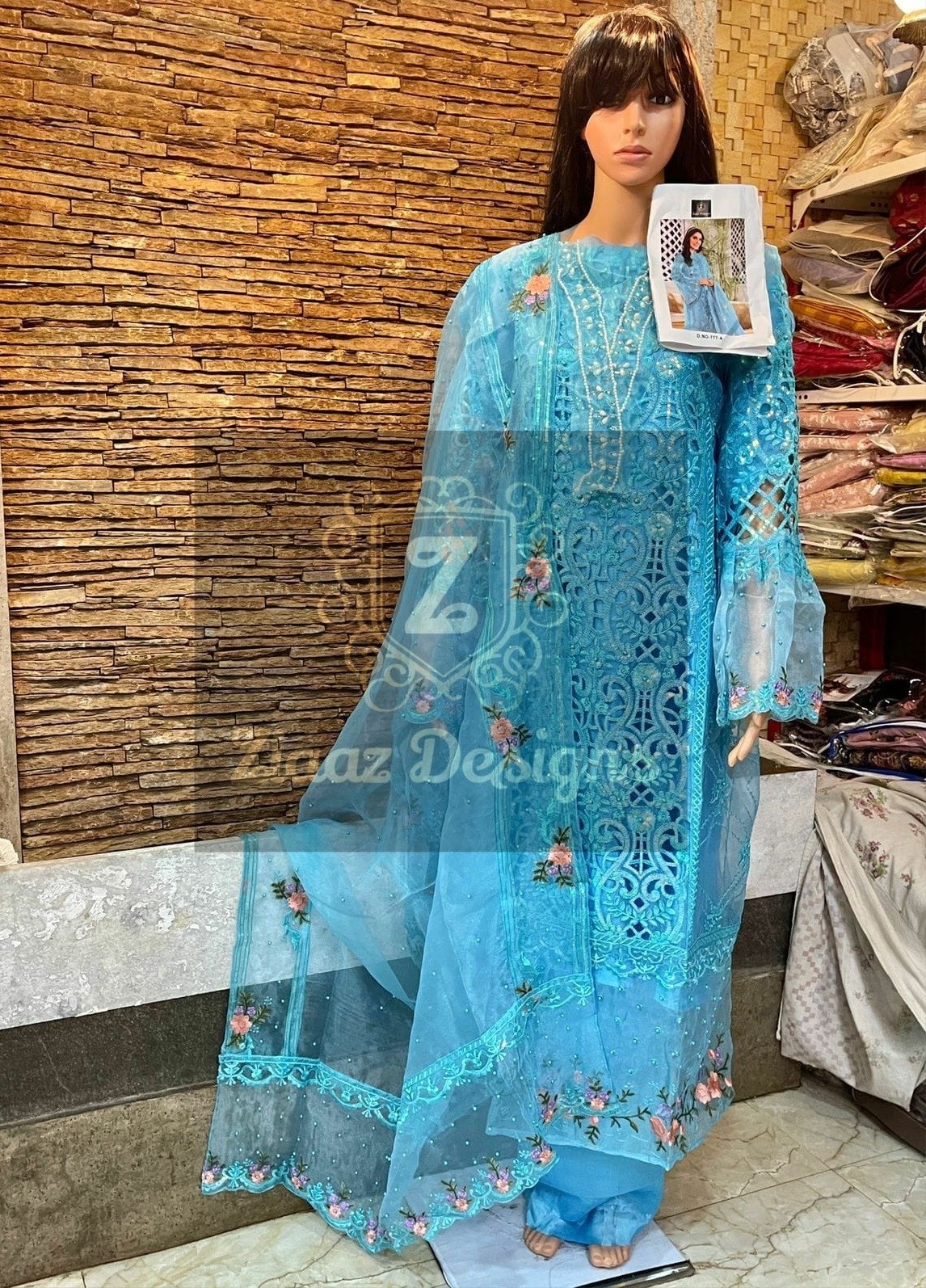 ZIAAZ DESIGNS 7773 B SALWAR KAMEZ COLLECTION SURAT