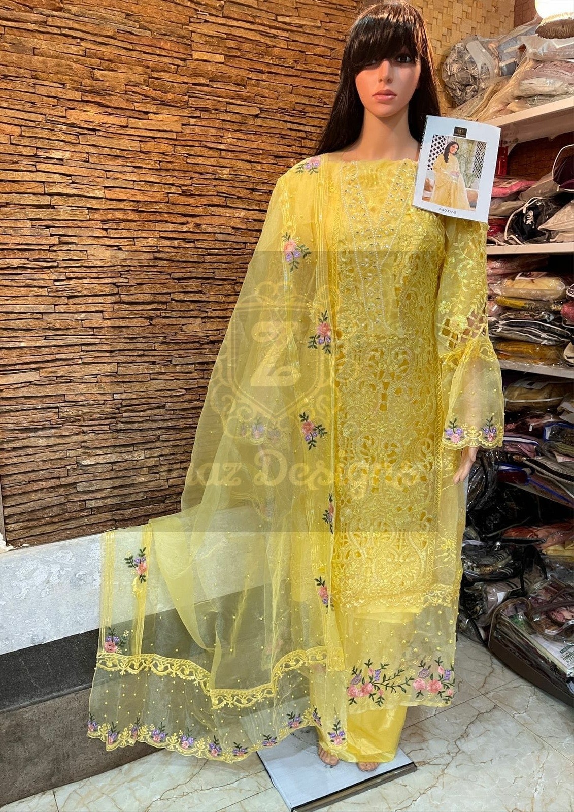 ZIAAZ DESIGNS 7773 D SALWAR KAMEZ COLLECTION SURAT