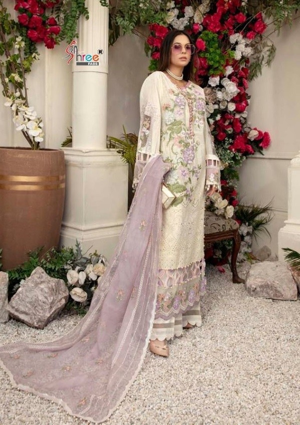 SHREE FABS ADAN LIBAAS SCHIFFLI COLLECTION VOL 7 1899 NEW PAKISTANI SUITS MANUFACTURER