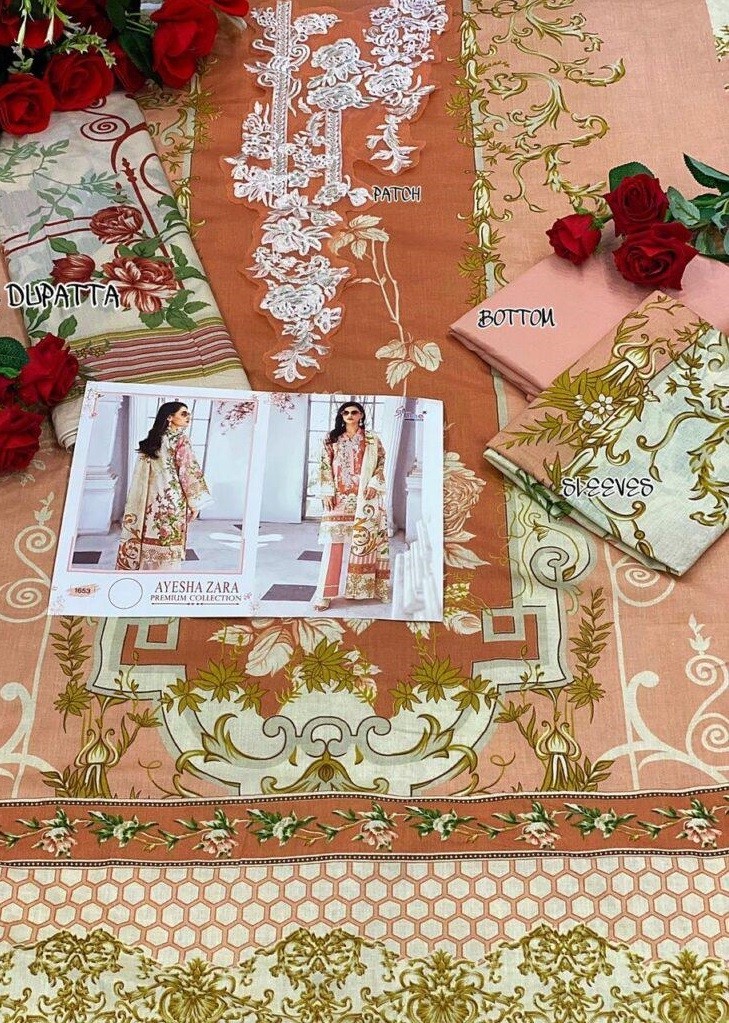 SHREE FABS AYESHA ZARA REMIX COLLECTION 7-DESINGN SALWAR KAMEZ WHOLESALE