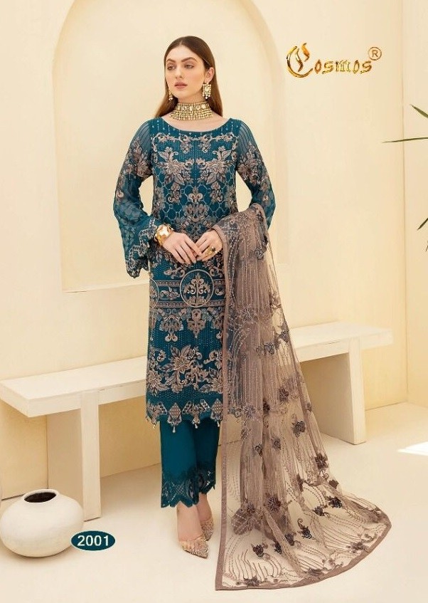 COSMOS AAYRA VOL 20 2001 PAKISTANI SUITS  ONLINE SHOPPING