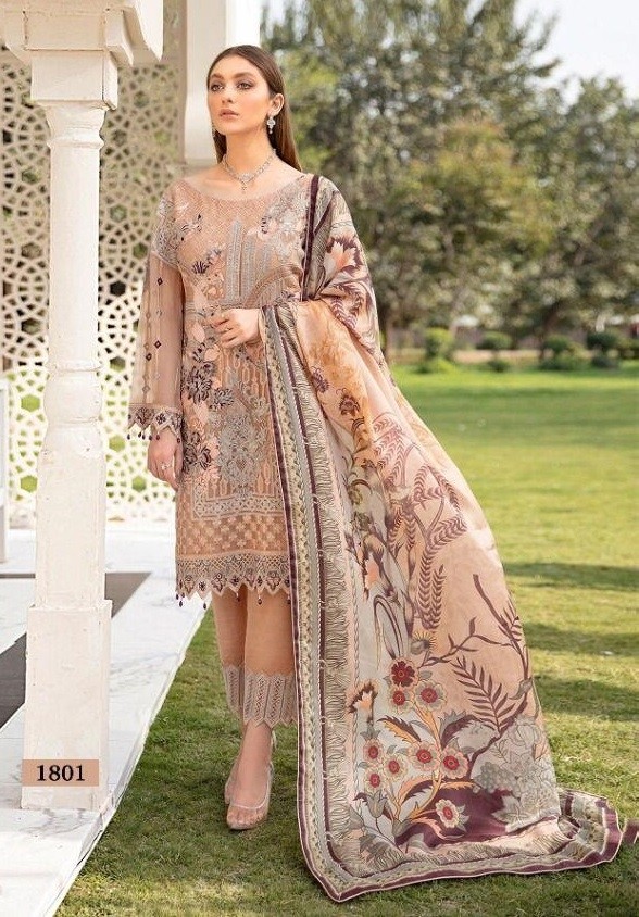 COSMOS AAYRA VOL 18 DN 1801 SALWAR KAMEEZ SINGLE