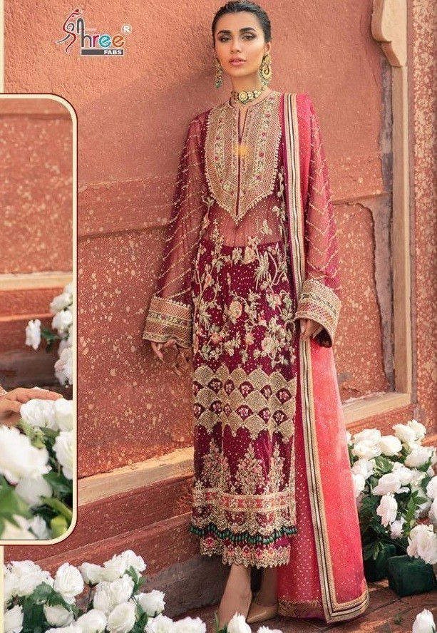 SHREE FABS S 418 NEW LAUNCHING PAKISTANI SUITS