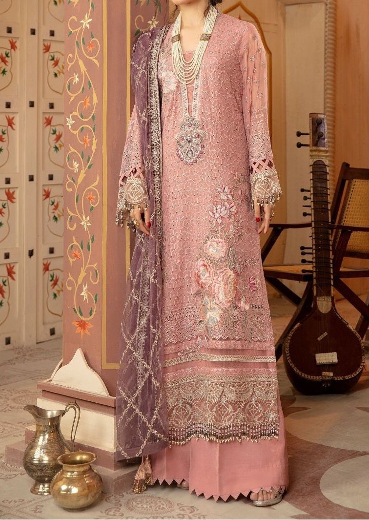 FEPIC ROSEMEEN GUZARISH VOL 2 91032 GEORGETTE CHIKANKAARI COLLECTION