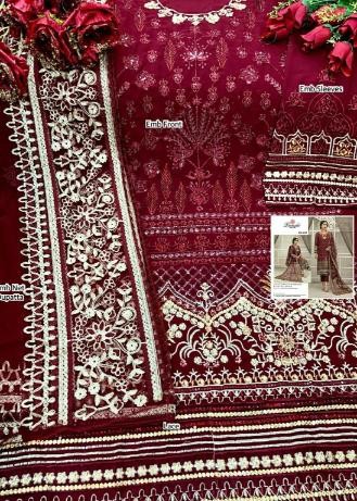 RAMSHA R 24 PAKISTANI SALWAR KAMEEZ SINGLE AVAILABLE