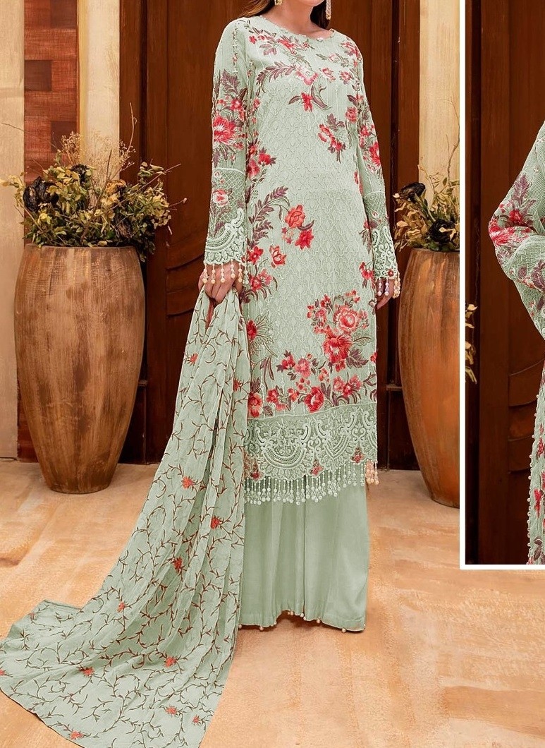 FEPIC ROSEMEEN DN 91007 B NAZMEEN EMBROIDERED BEST SUPPLIER