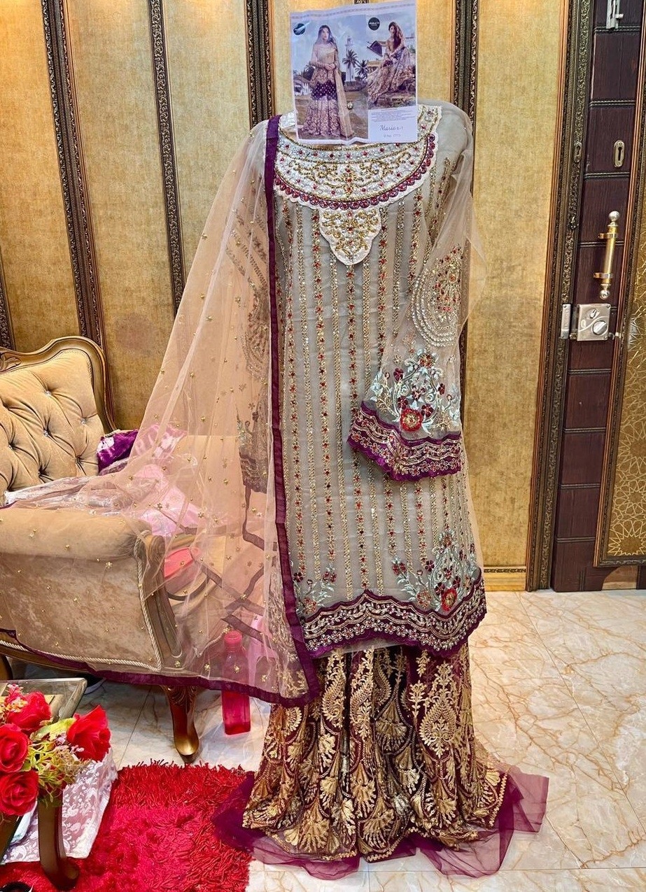 MEHBOOB TEX MARIYA B GHARARA COLLECTION PAKISTANI SUITS