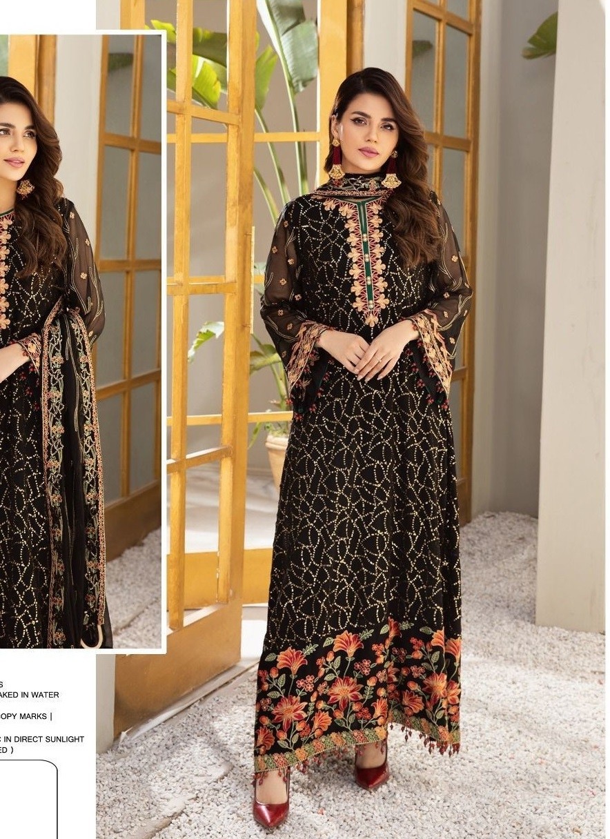FEPIC ROSEMEEN CRIMSON LAWN COLLECTION D 5150 PAKISTANI SINGLE SUITS