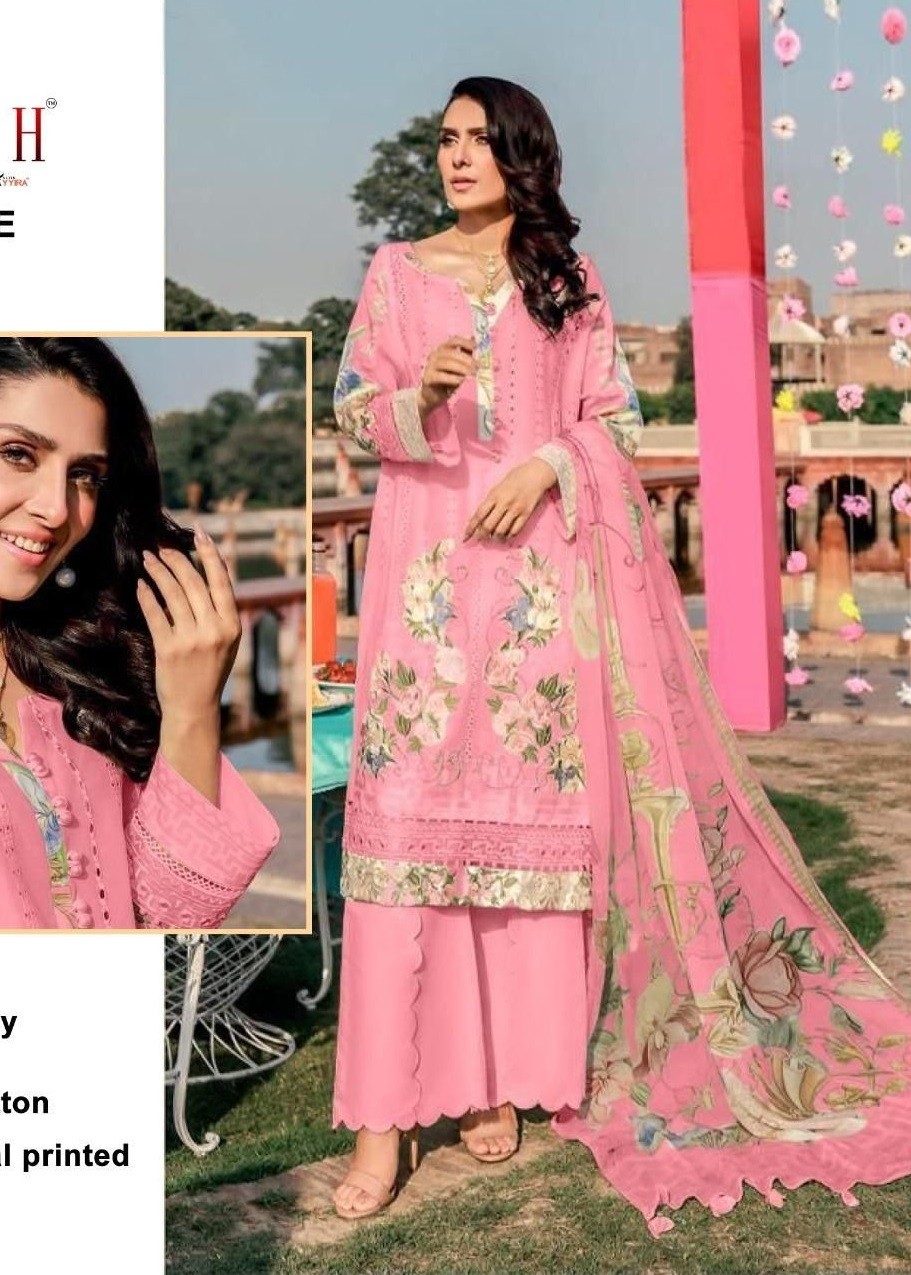 ZARQASH ROUCHE VOL 2 DN 2047 E SALWAR KAMEEZ LAWN COTTON