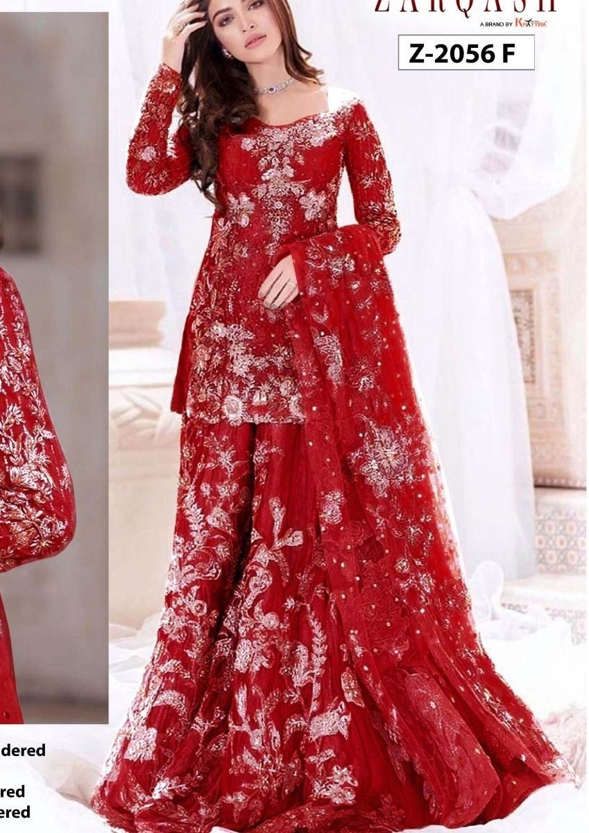 ZARQASH AMALIA VOL 3 NEW LAUNCH Z 2056 F SALWAR KAMEEZ WHOLESALER SELLER