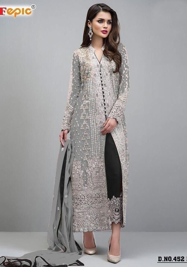 FEPIC ROSEMEEN SANOBER 452 F BRIDAL SALWAR KAMEEZ SINGLE