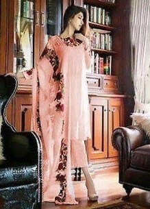 GUL AHMED ORANGE PAKISTANI SALWAR WHOLESALE 