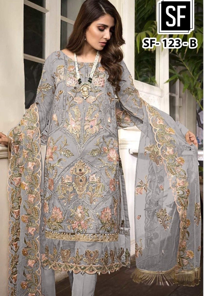 SF 123 B PAKISTANI DRESS LATEST