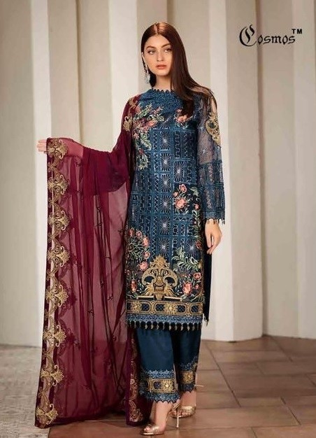 COSMOS AAYRA VOL 6 D 6002 PAKISTANI BEST SALWAR KAMEEZ