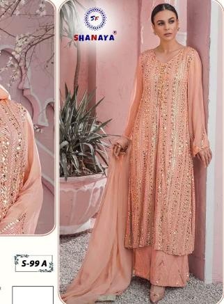 SHANAYA ROSE AYNOOR S 99 A  EDITION PAKISTANI DESIGNER SUITS