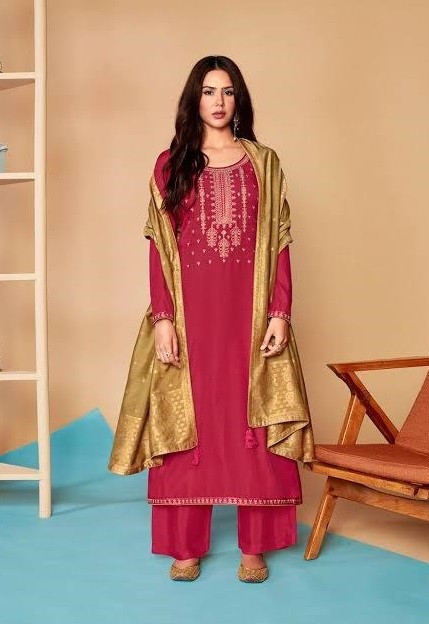AASHIRWAD CREATION MOR BAGH SAARAS 8595 PAKISTANI SUITS SINGLE AVAILABLE