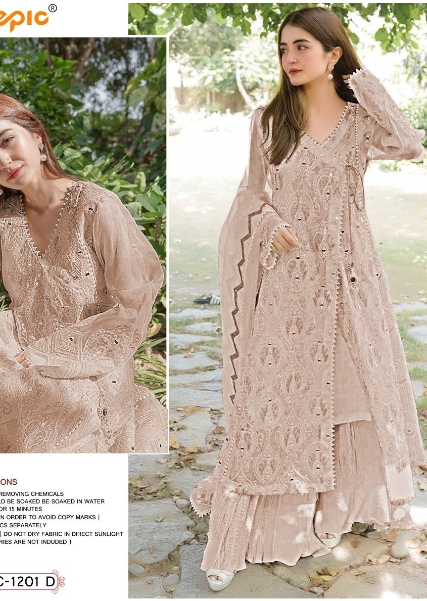 FEPIC ROSEMEEN C 1201 D BRANDED PAKISTANI SUITS AVAILABLE