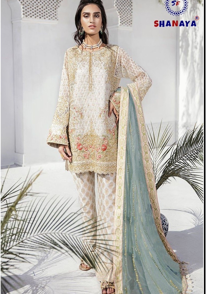 SHANAYA ROSE PREMIUM EDITION S 109 NEW LAUNCH PAKISTANI SUITS