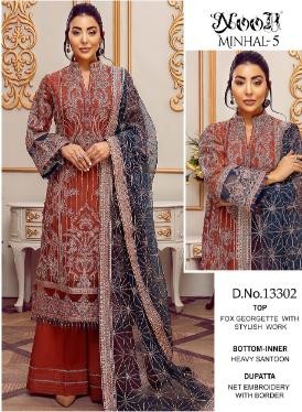 NOOR MINHAL VOL 5 13302 PREMIUM COLLECTION SALWAR KAMEEZ