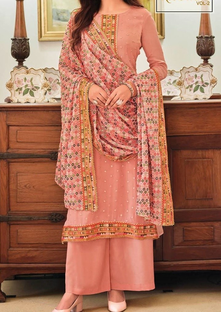 EBA LIFESTYLE MUSTARD VOL 2 MURSTED 1349 SALWAR KAMEEZ 