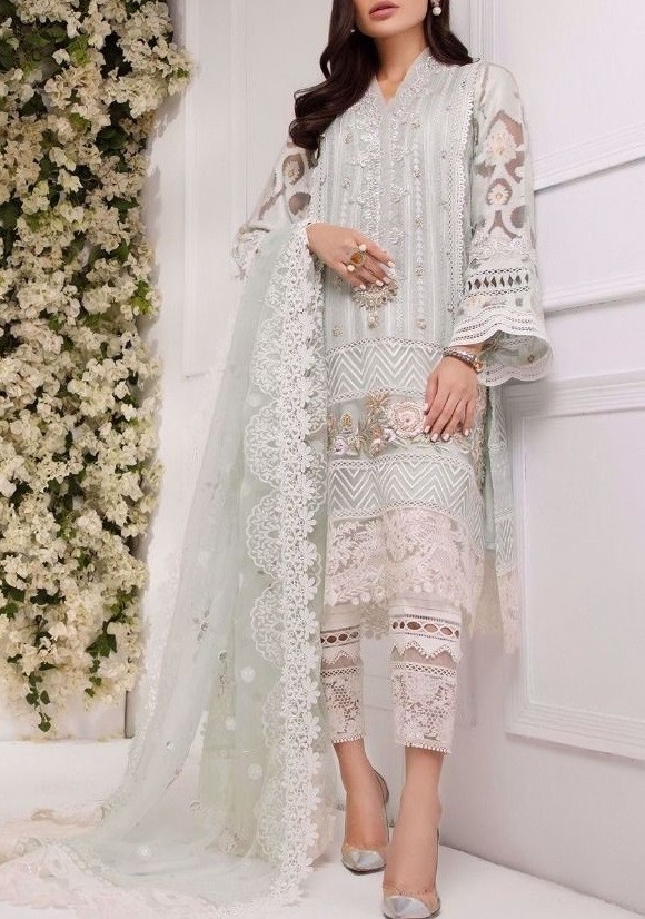 SHANAYA S 54 PAKISTANI SALWAR KAMEEZ BUTTERFLY NET