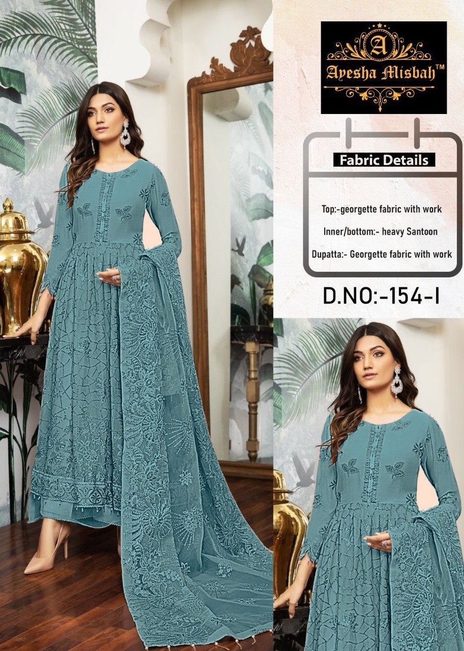 AYESHA MISABAH D NO 154 I PAKISTANI BEST QUALITY SALWAR KAMEEZ ONLINE SINGLE