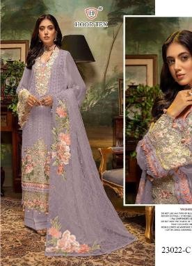 HOOR TEX 23022 C PAKISTANI SUITS BEST PRICE AVAILABLE SURAT