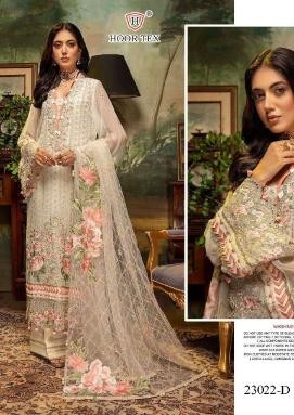HOOR TEX 23022 D PAKISTANI SUITS BEST PRICE AVAILABLE INDIA