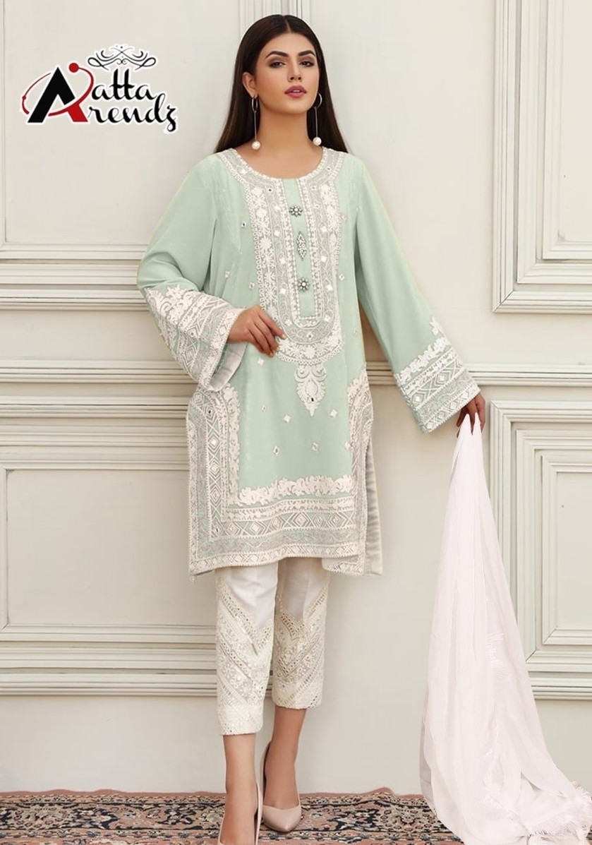 ATTA TRENDZ 2703 LATEST PAKISTANI KURTIS IN SURAT