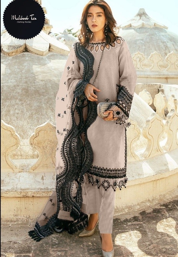 MEHBOOB TEX INNAYA VOL 1 D 7773 A PAKISTANI KURTIS 100% ORIGINAL COTTON