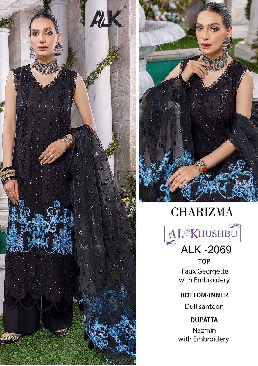 ALK KHUSHBU CHARIZMA VOL 1 ALK 2069 PAKISTANI DRESS ONLINE