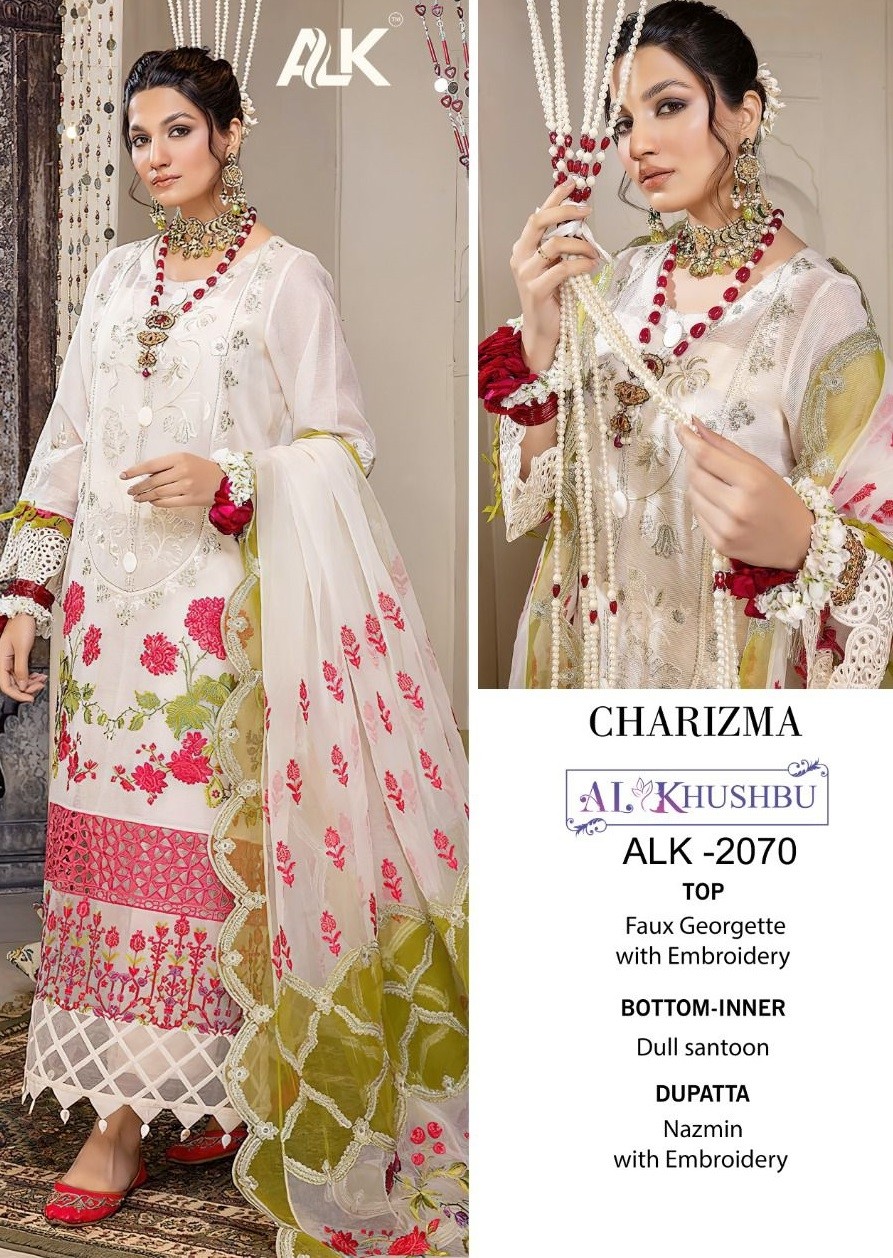 ALK KHUSHBU CHARIZMA VOL 1 ALK 2070 PAKISTANI DRESS SHOPPING BY ONLINE