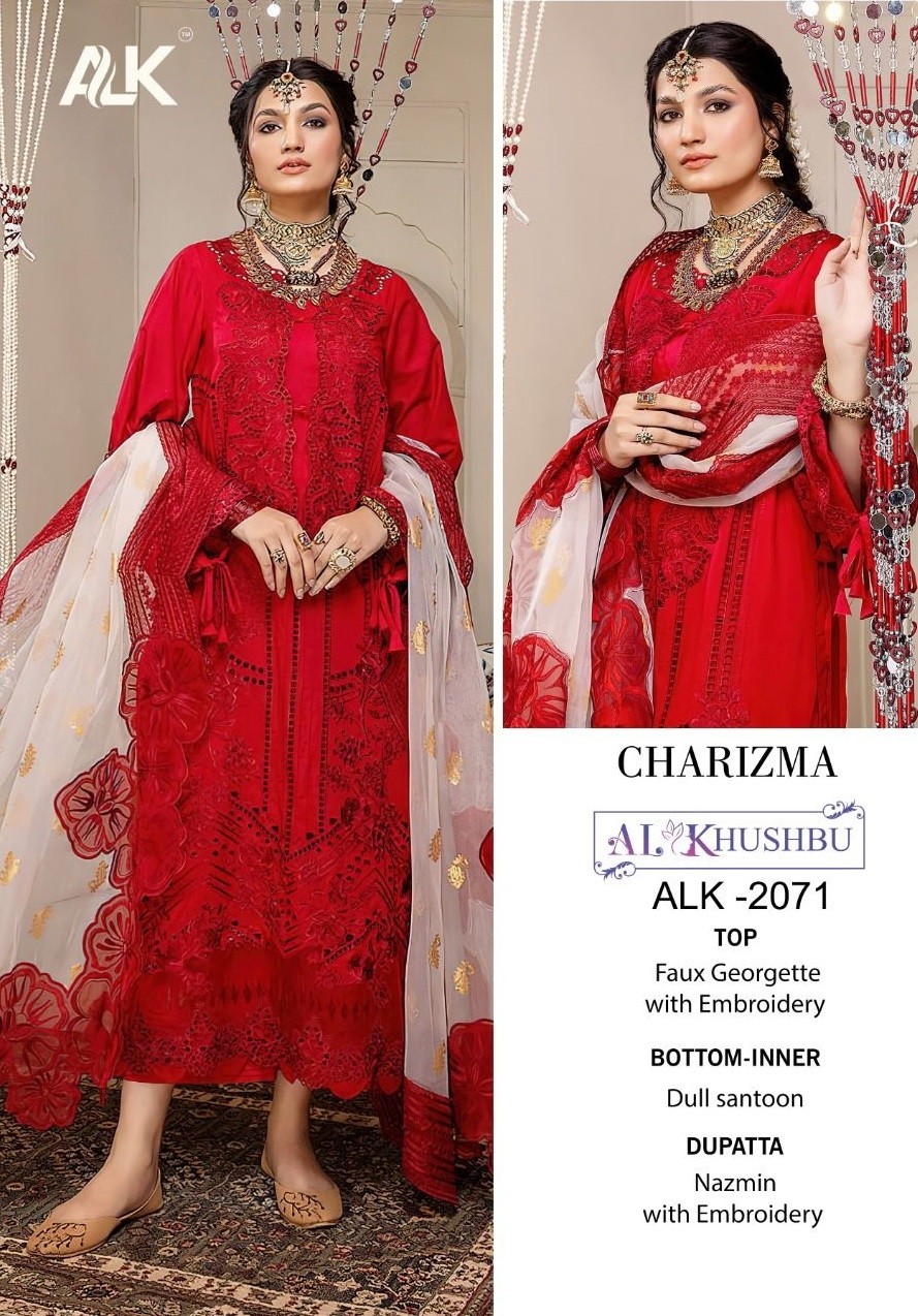 ALK KHUSHBU CHARIZMA VOL 1 ALK 2071 PAKISTANI DRESS ONLINE SHOPPING