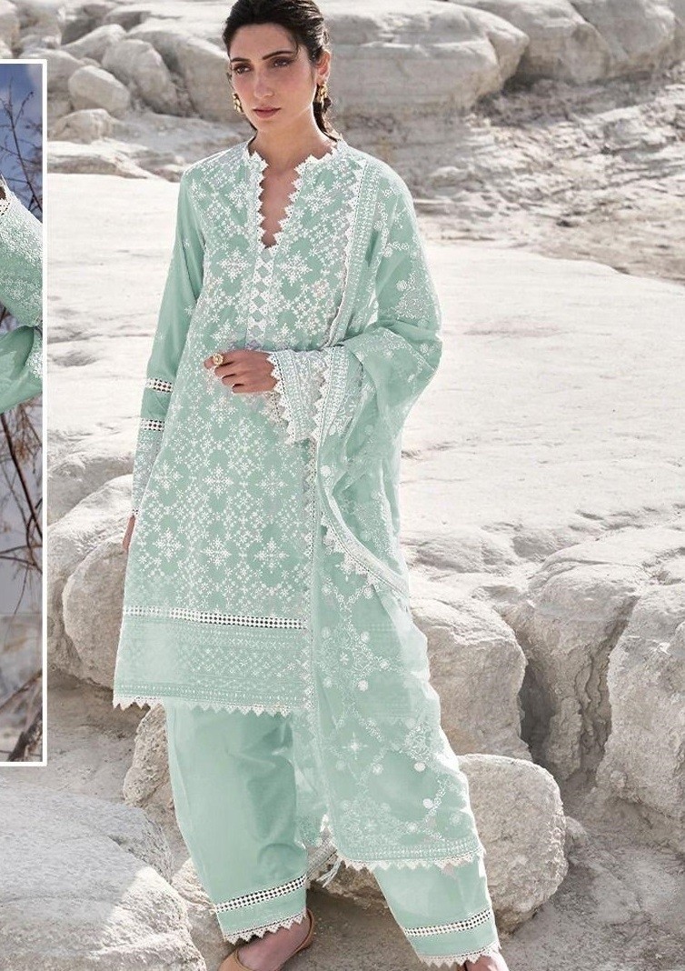 FEPIC ROSEMEEN IMAGE CHIKANKARI COLLECTION 46021 NEW CATALOGUE