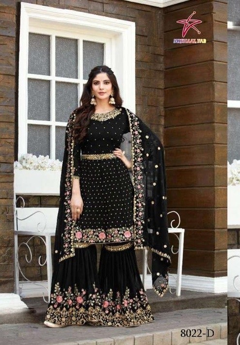Party Wear Dark Green,Black Black Plazo Suit at Rs 450/piece in Jaipur |  ID: 24825277733