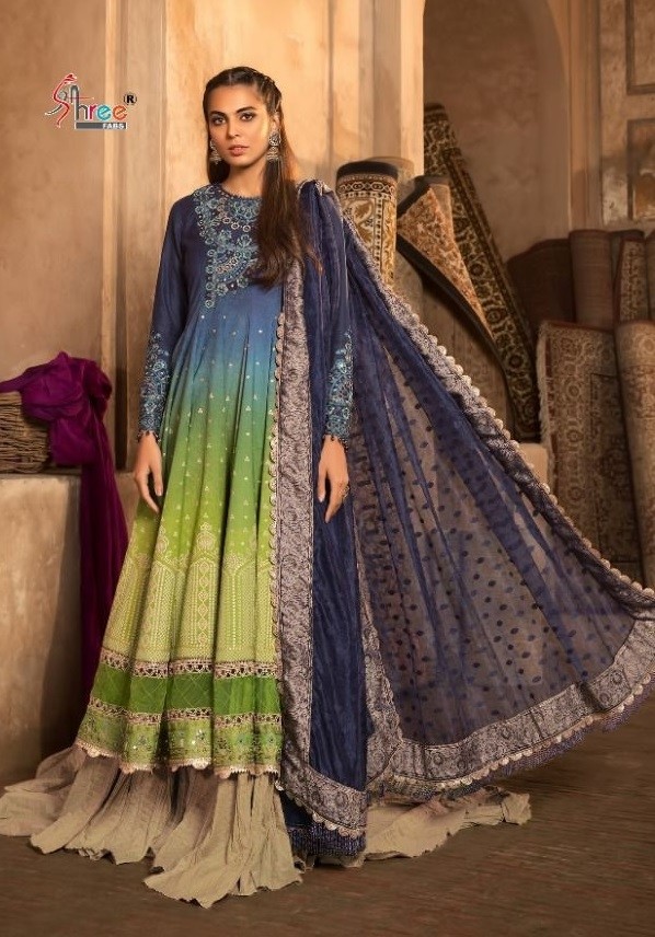 SHREE FABS MARIYA B LAWN SPRING COLLECTION 2022 SERIES 2091 PAKISTANI SALWAR KAMEEZ
