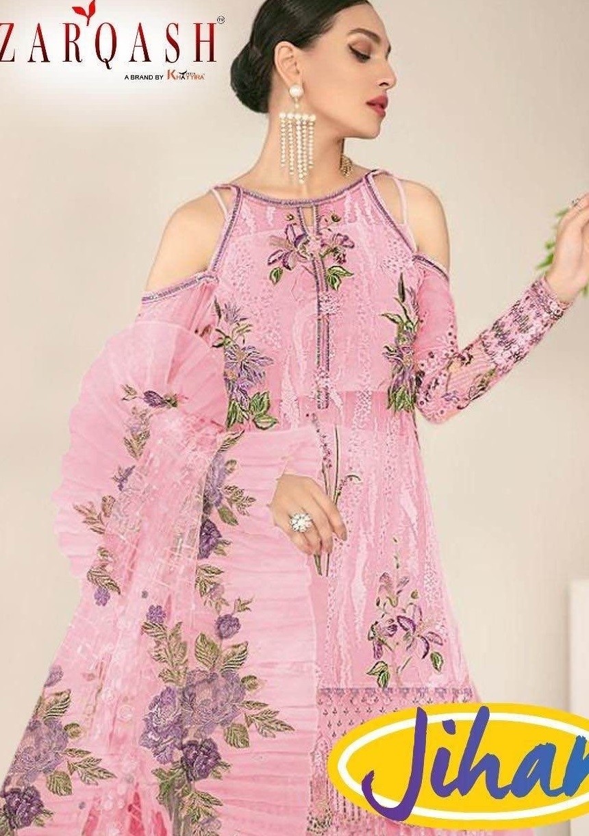 ZARAQASH JIHAN Z 2024A TO Z2024E SALWAR KAMEEZ WHOLESALER SINGLE