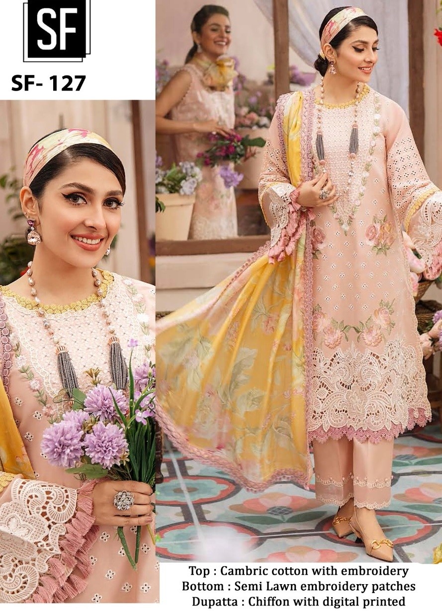 SF 127 PAKISTANI DRESS SINGLE PIECE