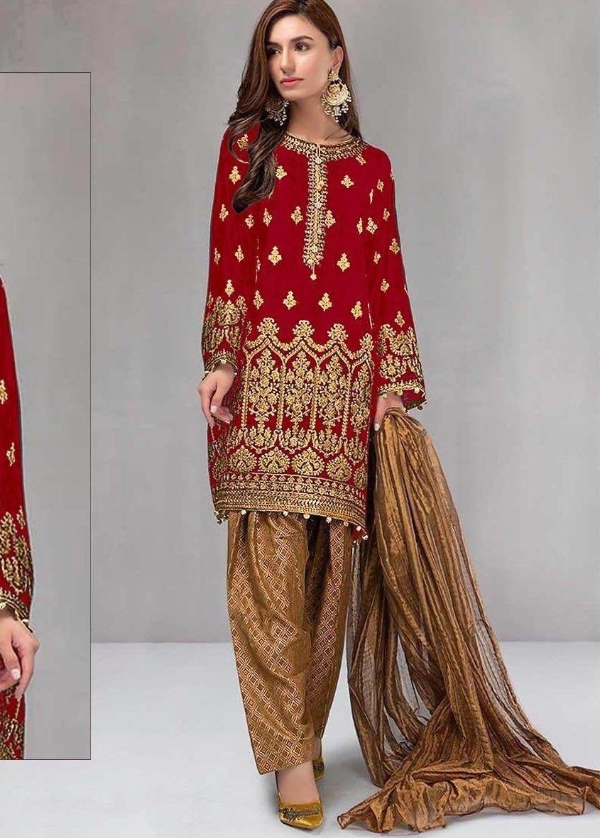 ZARAQASH MARIYA B ROYAL SOIREE Z 2092 A LATEST PAKISTANI SALWAR KAMEEZ 