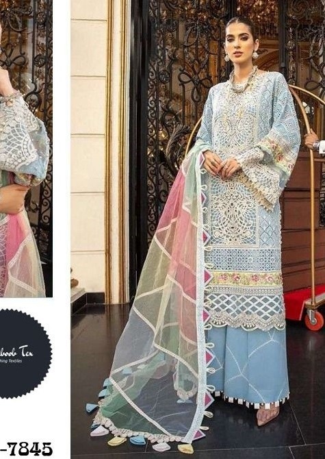 MEHBOOB TEX 7845 PAKISTANI DRESS MINIMUM PRICE DEALER