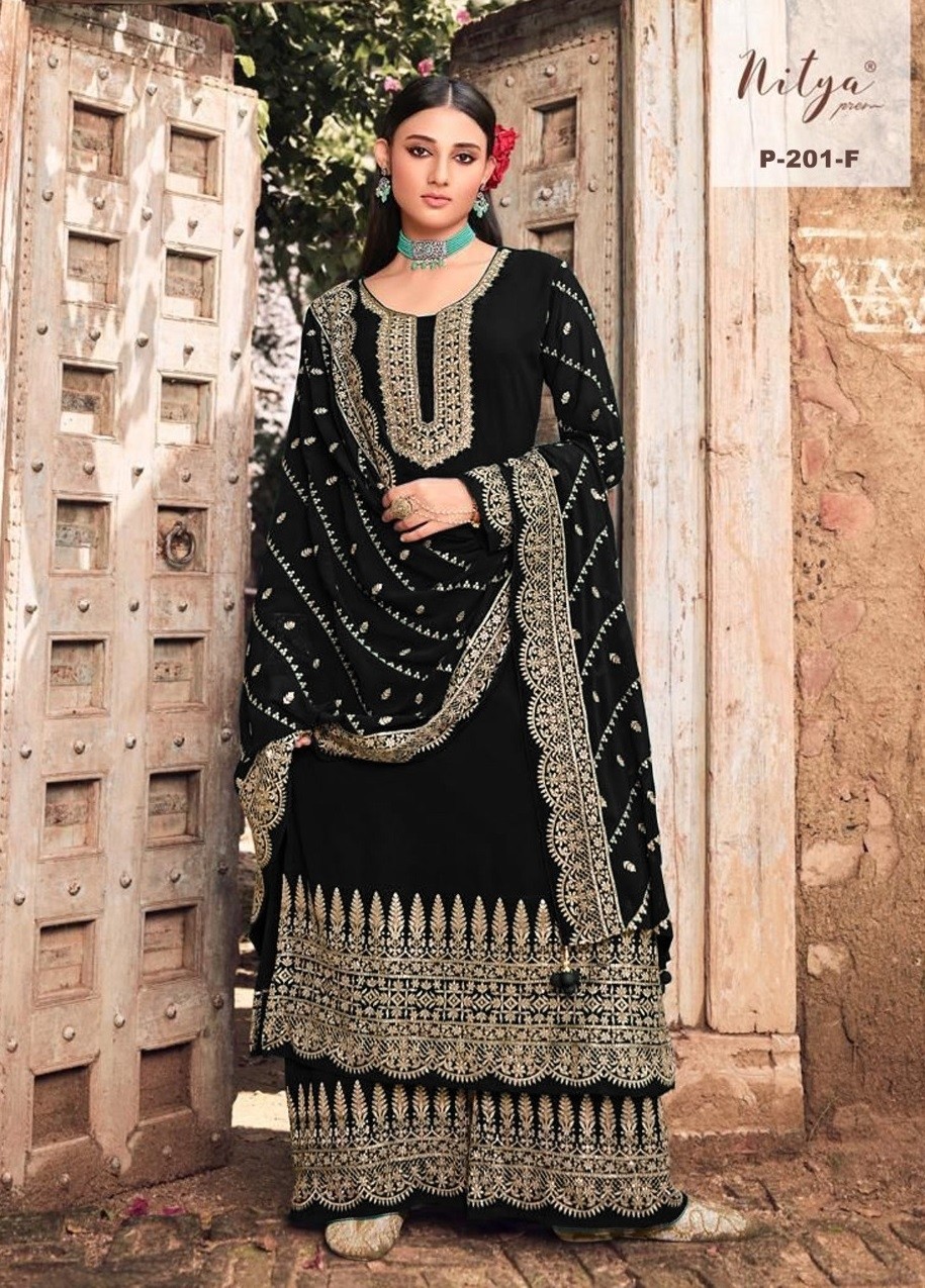 LT NITYA P 201 A  TO P 201 F SALWAR KAMEEZ SUPPLIER 