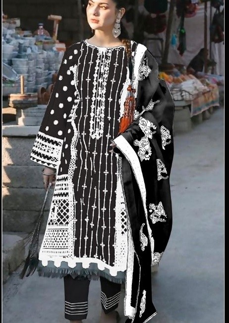 MEHBOOB TEX BLACK EDITION M 05 B PAKISTANI SUITS MANUFACTURER