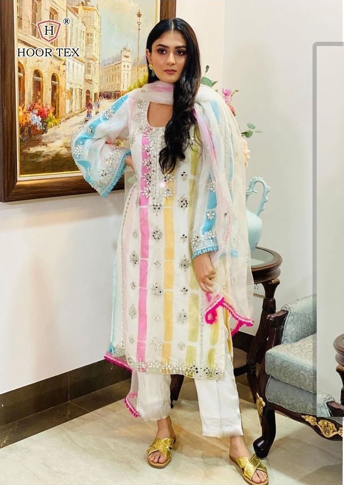 HOOR TEX H 13 HIT COLLECTION PAKISTANI SUITS IN INDIA
