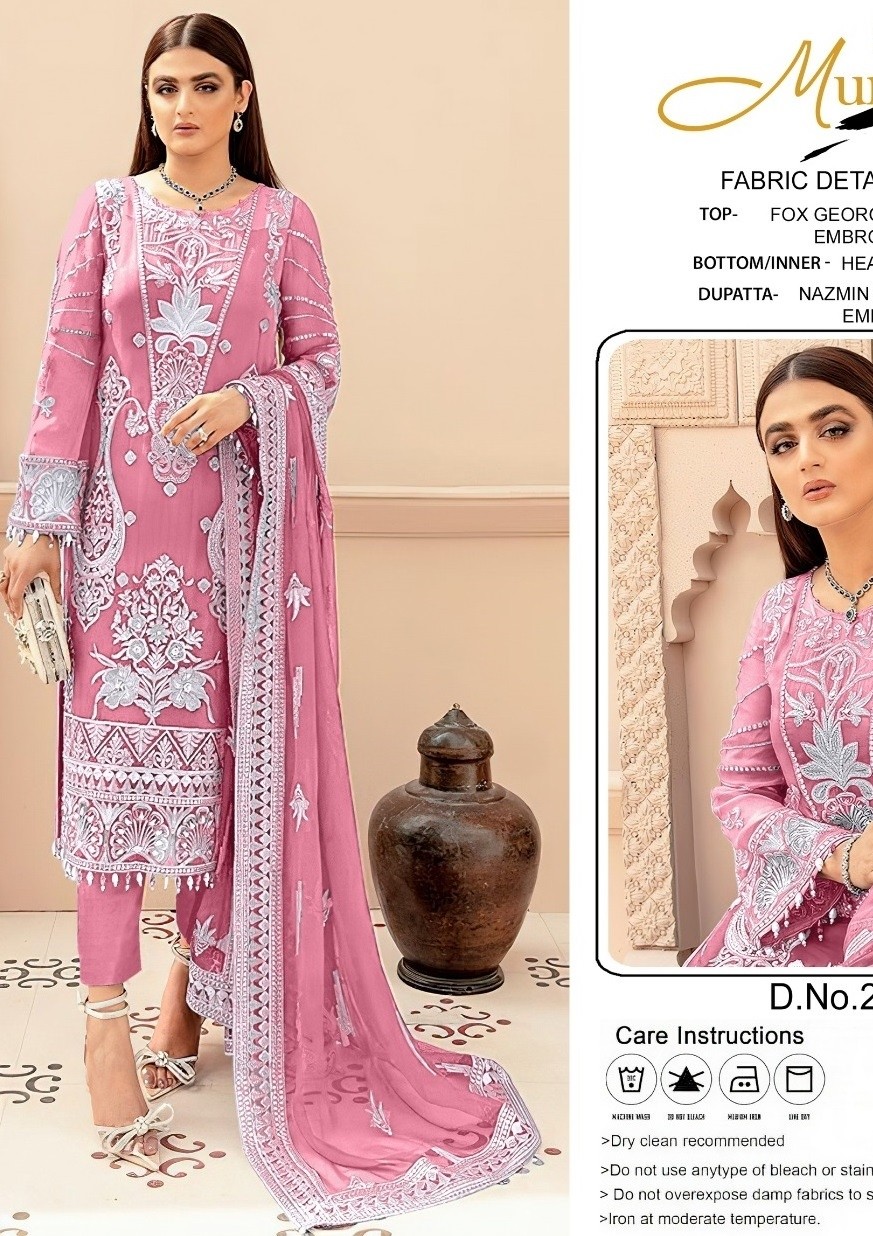 MUNISA 201 A TO 201 C PAKISTANI SALWAR KAMEEZ DEALER