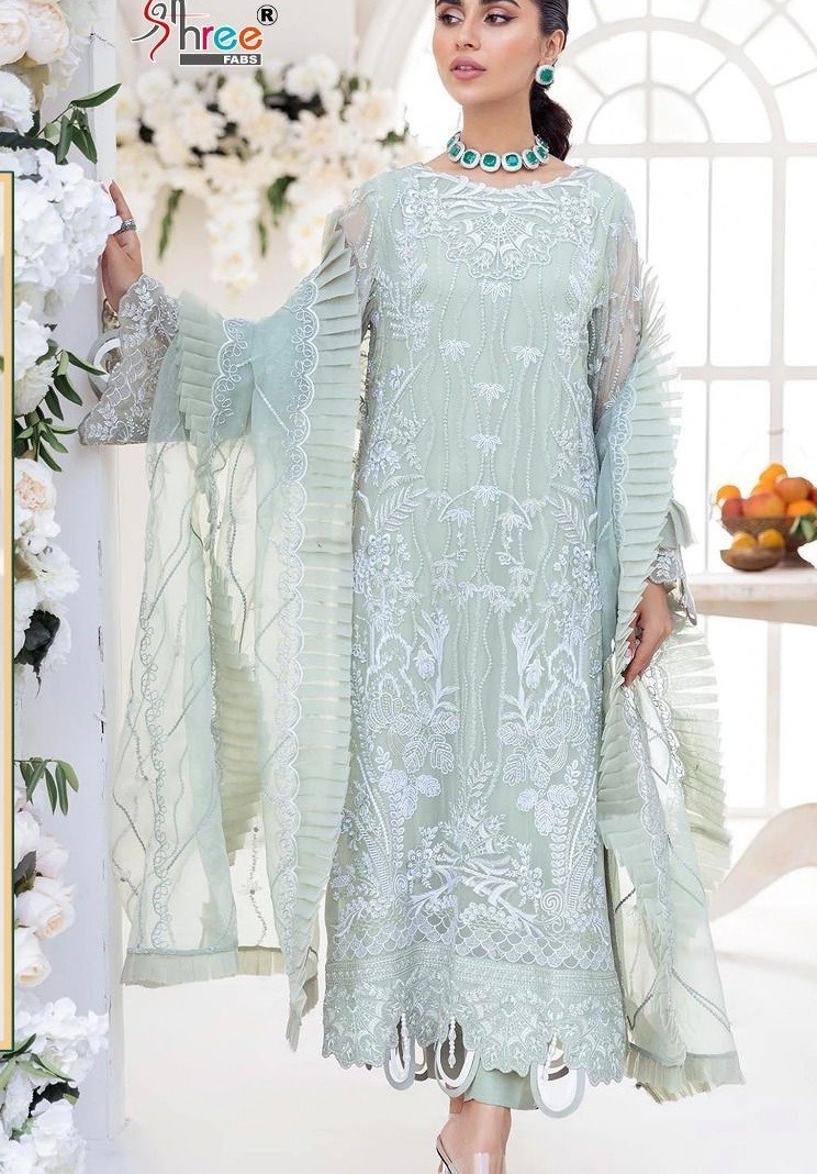 SHREE FABS S 569 PAKISTANI SUITS NEW CATALOGUE