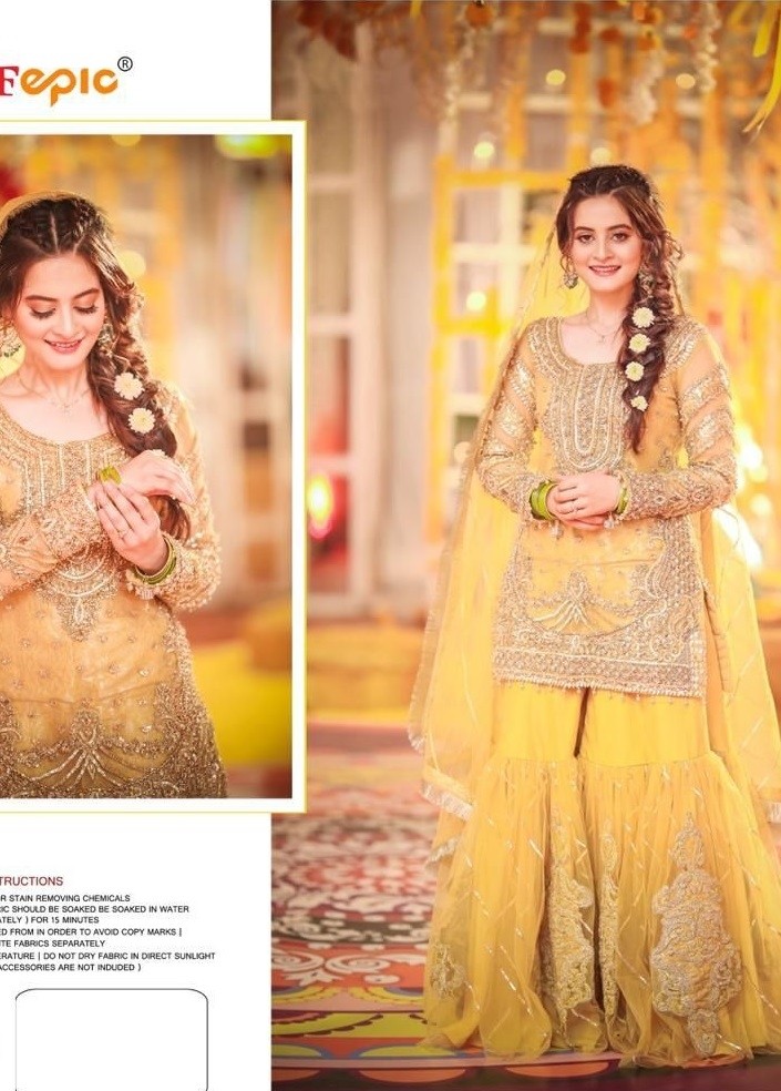 FEPIC ROSEMEEN C 1229 LATEST PAKISTANI DRESS SINGLE PIECE