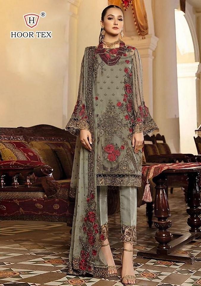 HOOR TEX H 11 C PAKISTANI DRESS SINGLE SHOPPING