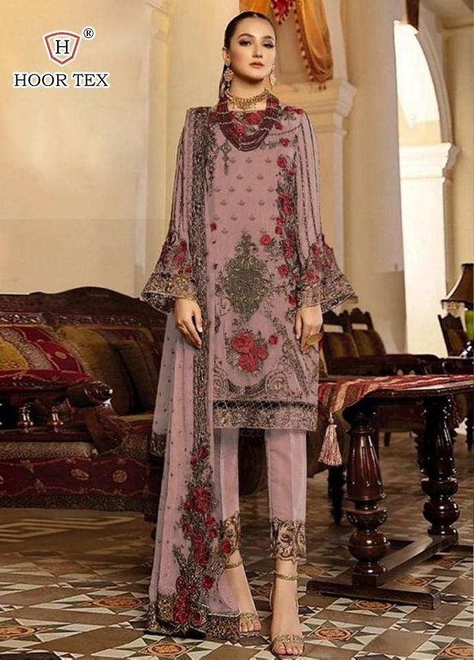 HOOR TEX H 11 B PAKISTANI DRESS SINGLE PIECE SHOPPING