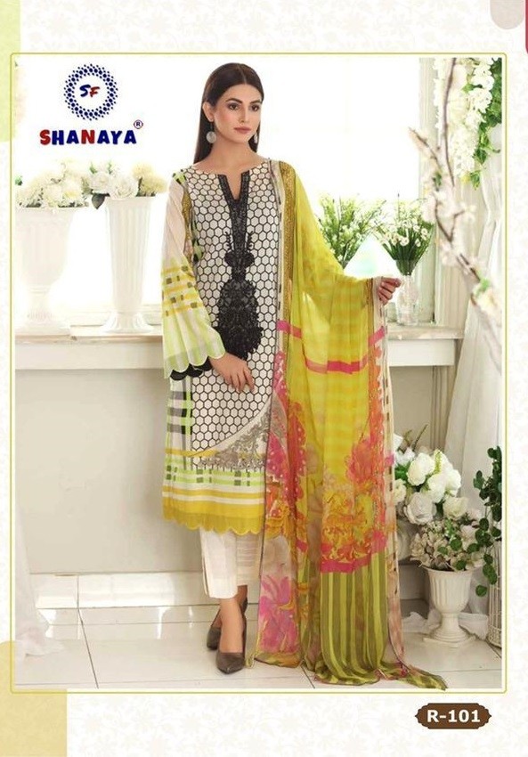 Charizma Aniiq Embroidered Lawn Suit – AN-017 – YourLibaas
